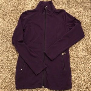 Patty Boutik Purple Zip-Up Jacket Size Medium